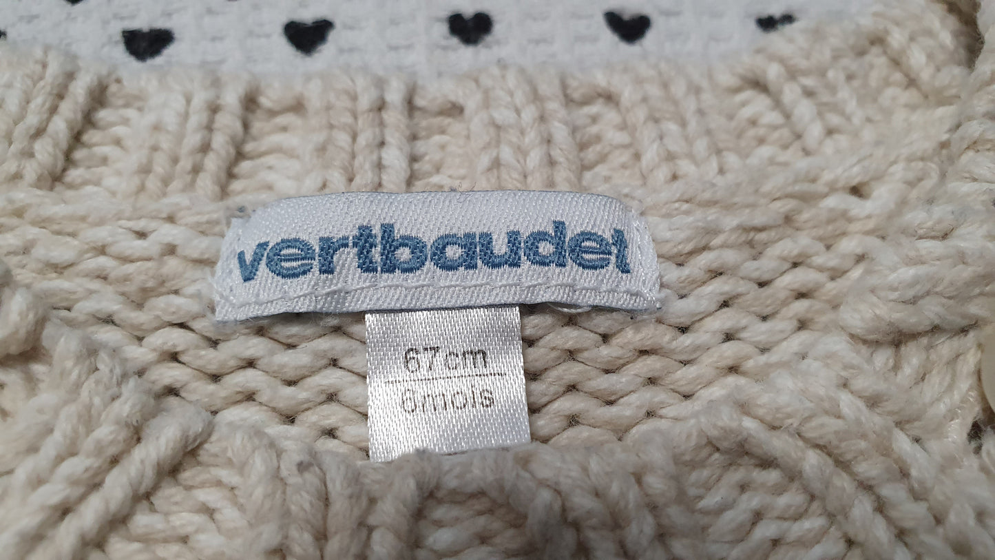 Minis Junge | Unisex | Strickpullover von Vertbaudet, Gr. 62/68