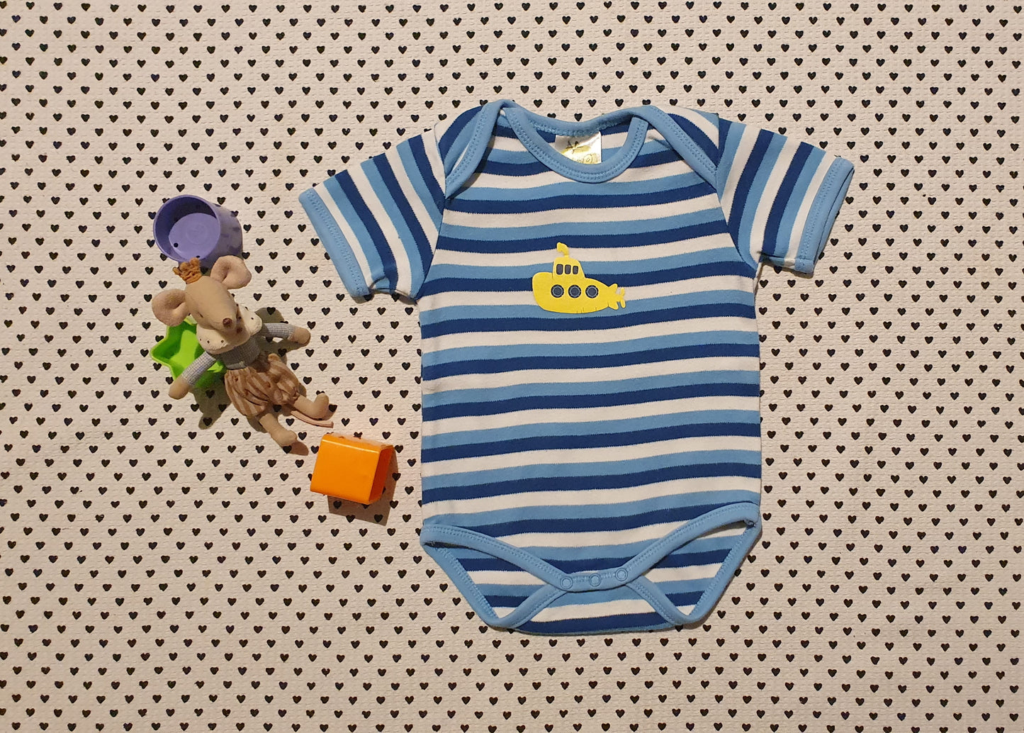 Minis Junge | Body Kurzarm von Dimo, Gr. 74/80