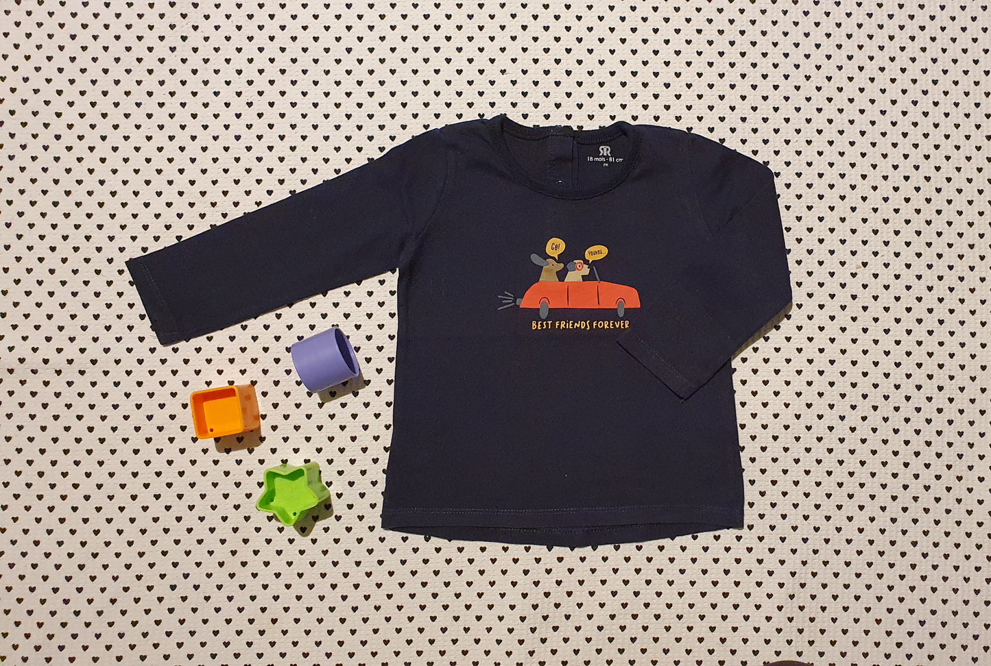 Minis Junge | Langarmshirt von La Redoute, Gr. 74
