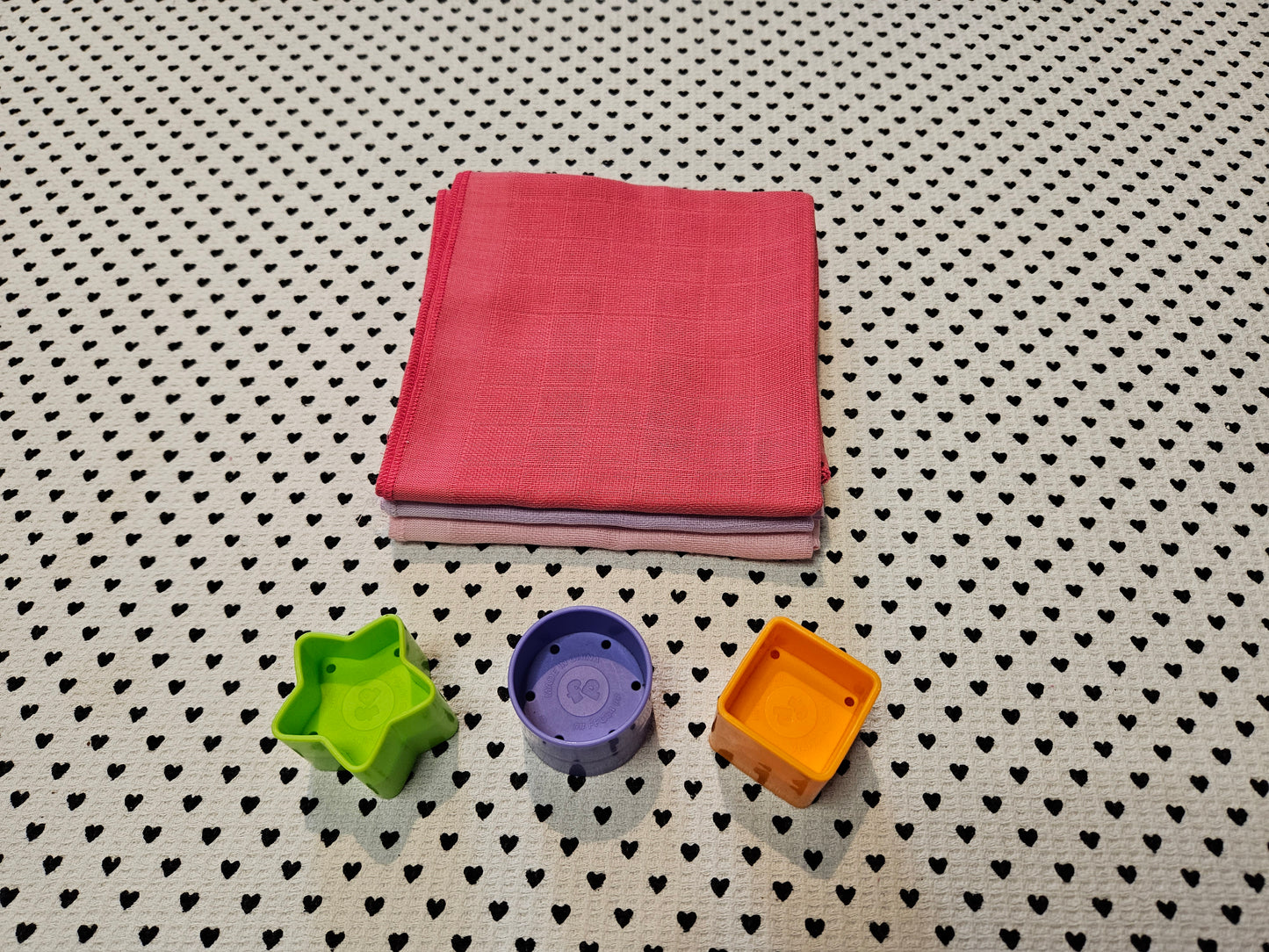 3er-Pack Nuscheli, NEU, Masse ca. 60 x 60 cm