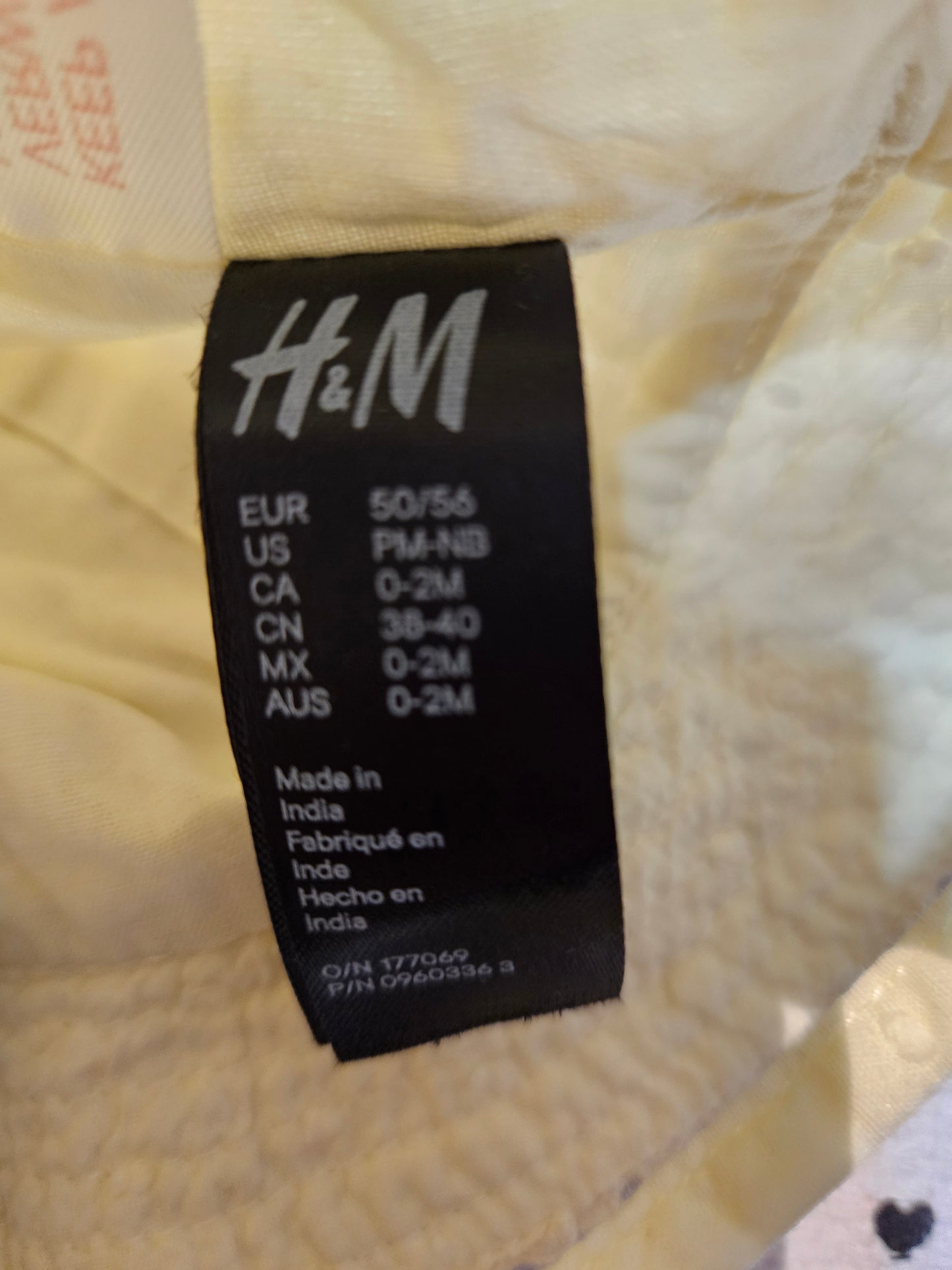 Accessoires Minis | Mädchen | Sonnenhut von H&M, 0-2 Monate