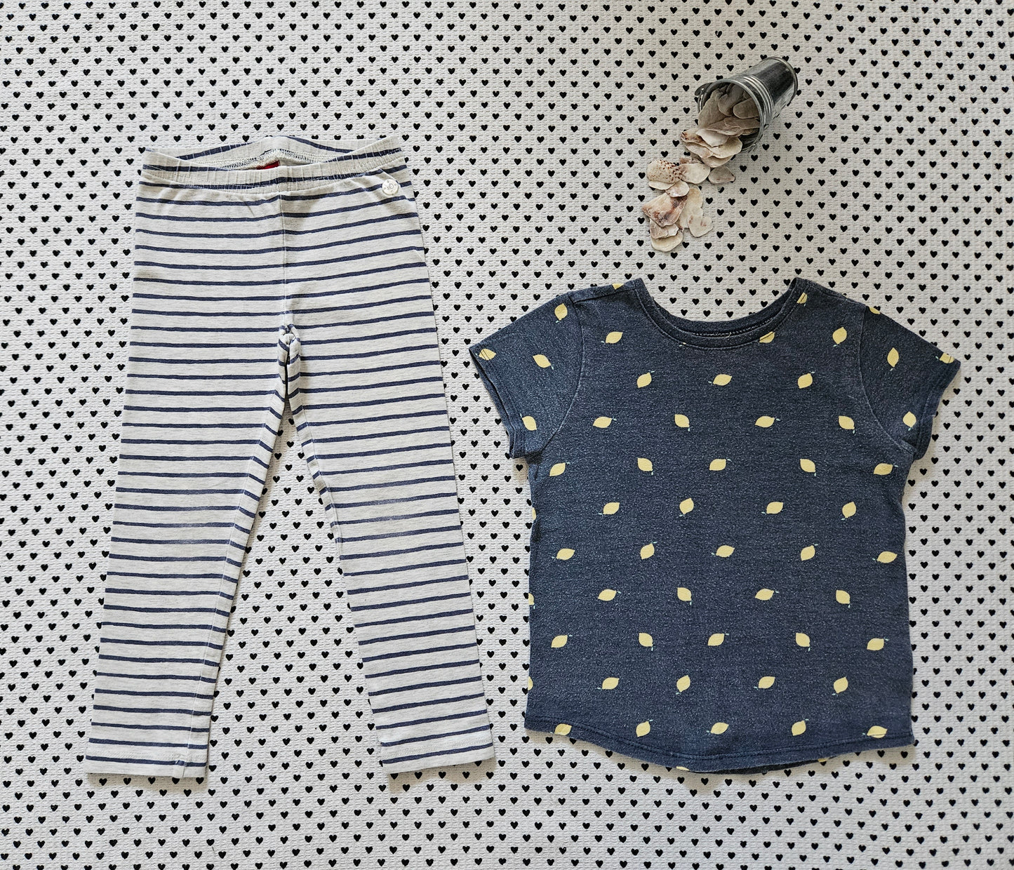 Kids | Mädchen | Set: T-Shirt und Leggings, Gr. 104