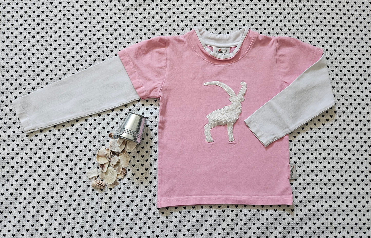 Kids | Mädchen | Langarmshirt von Swiss Alp Fantasy, Gr. 104
