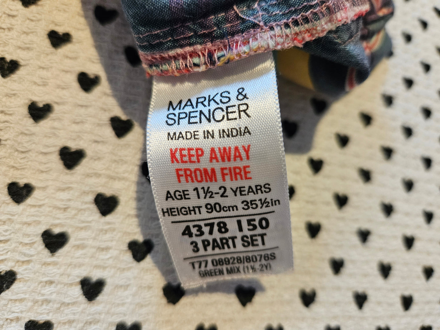 Minis Mädchen | Jumpsuit von Marks & Spencer, Gr. 92
