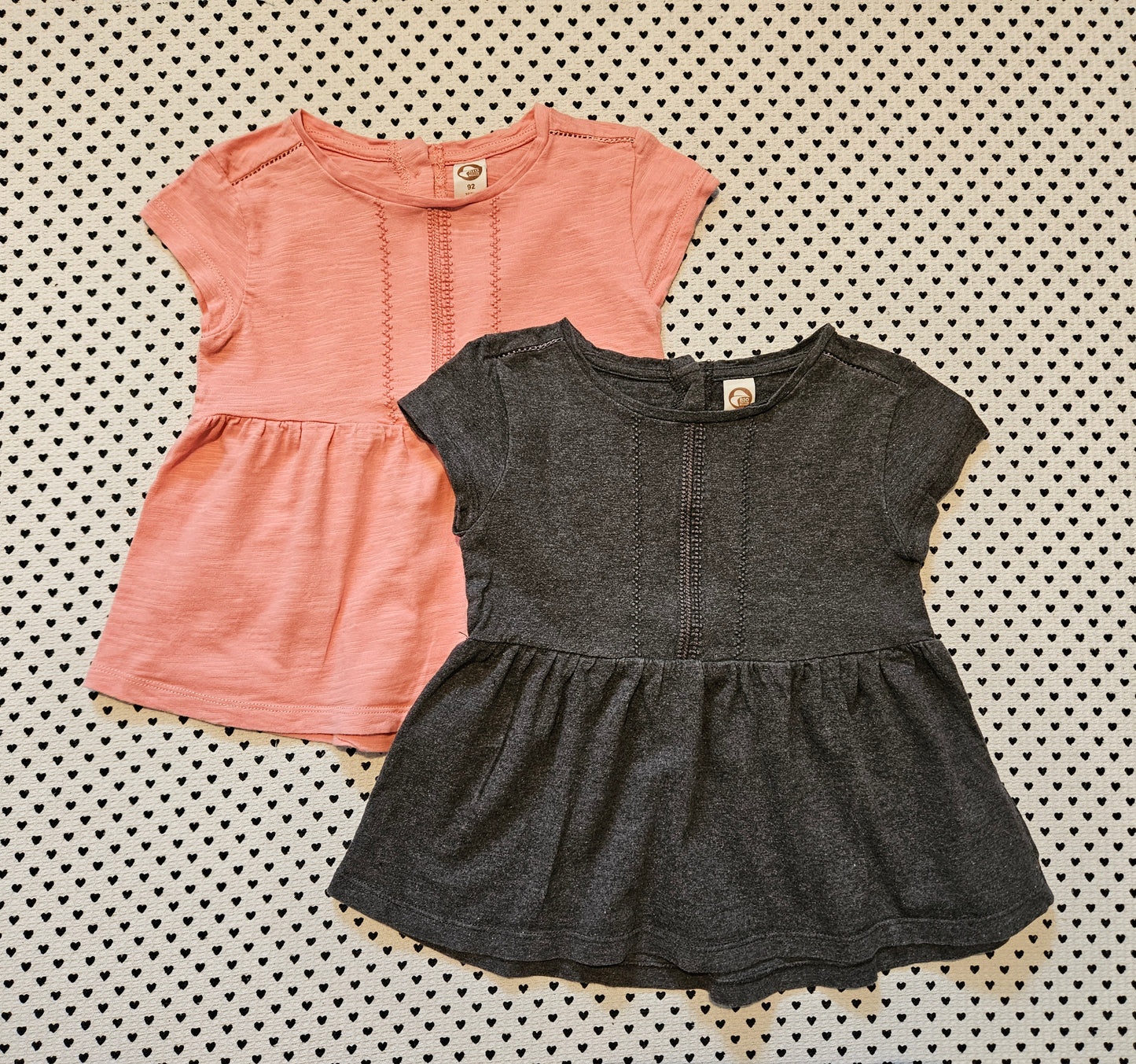 Minis Mädchen | 2er-Pack: Tunika von Bio Cotton, Gr. 92