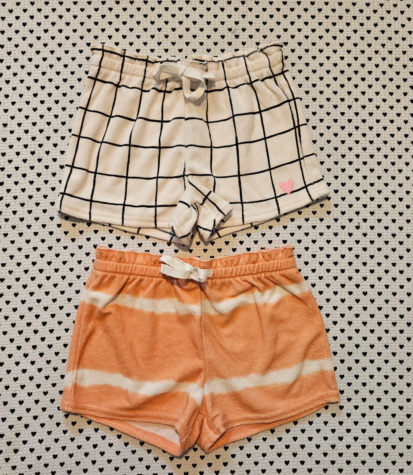 Minis Mädchen | 2er-Pack: Frottee-Shorts von H&M, Gr. 92