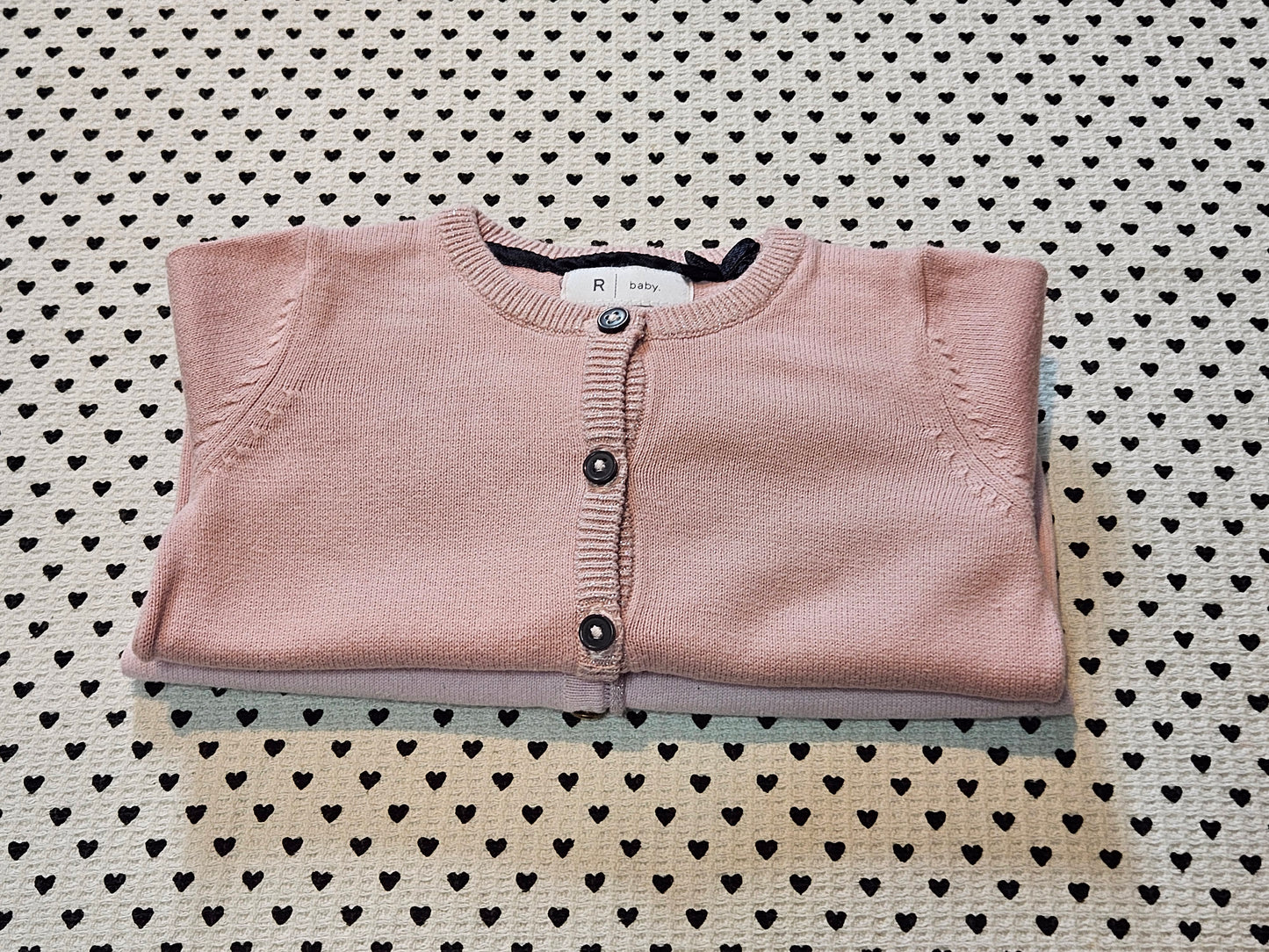 Minis Mädchen | 2er-Pack: Strickjacke, 1x La Redoute, 1x Fagottino,Gr. 68/74