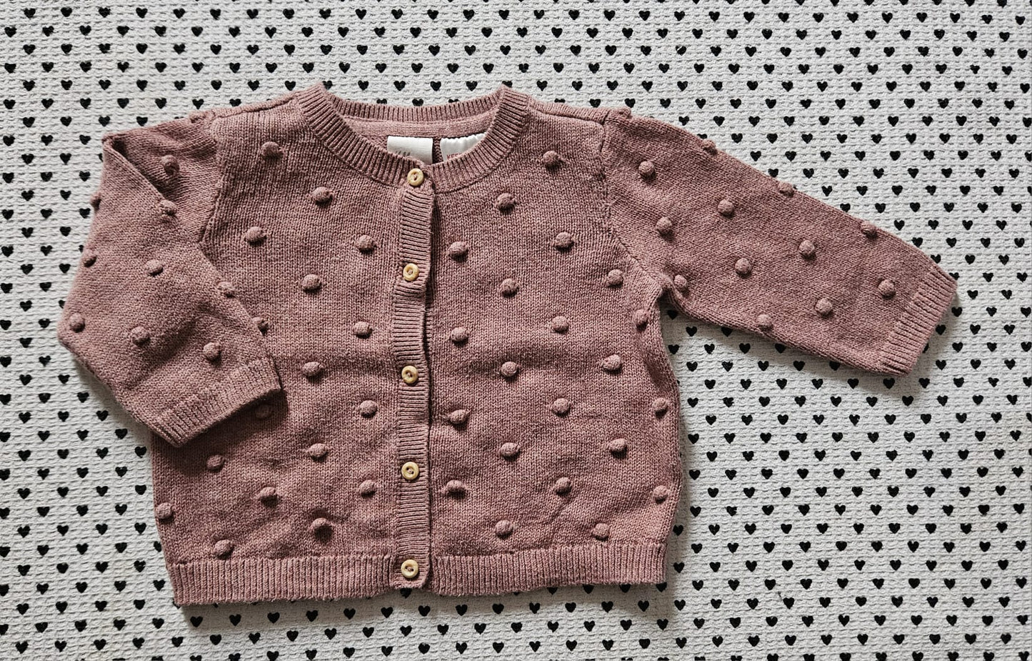 Minis Mädchen | Strickjacke (H&M), Gr. 56