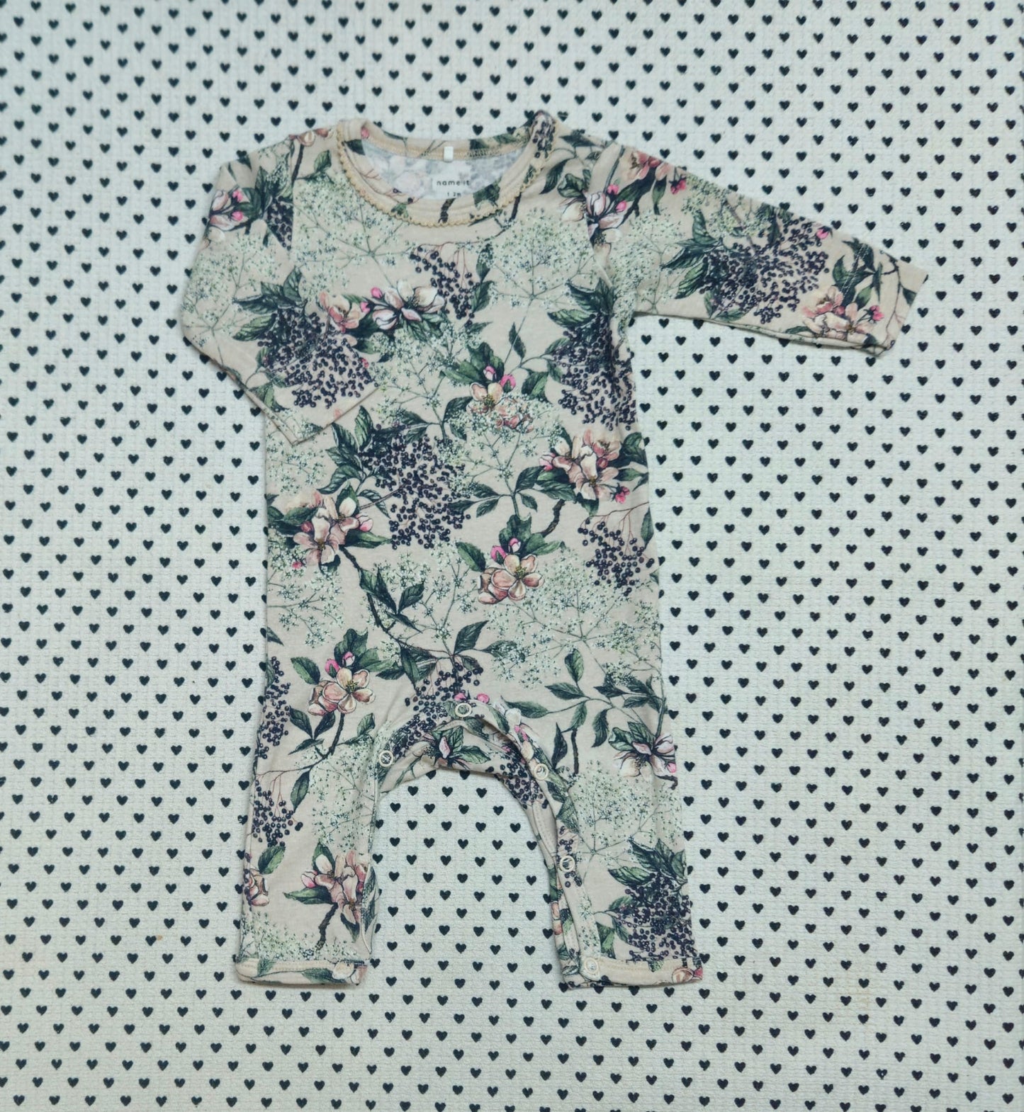 Minis Mädchen | Einteiler/Strampler (Name It), Gr. 56/62