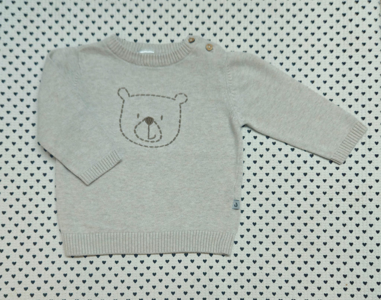 Minis Junge | Unisex | Strickpullover (Jacky Baby), Gr. 74/80