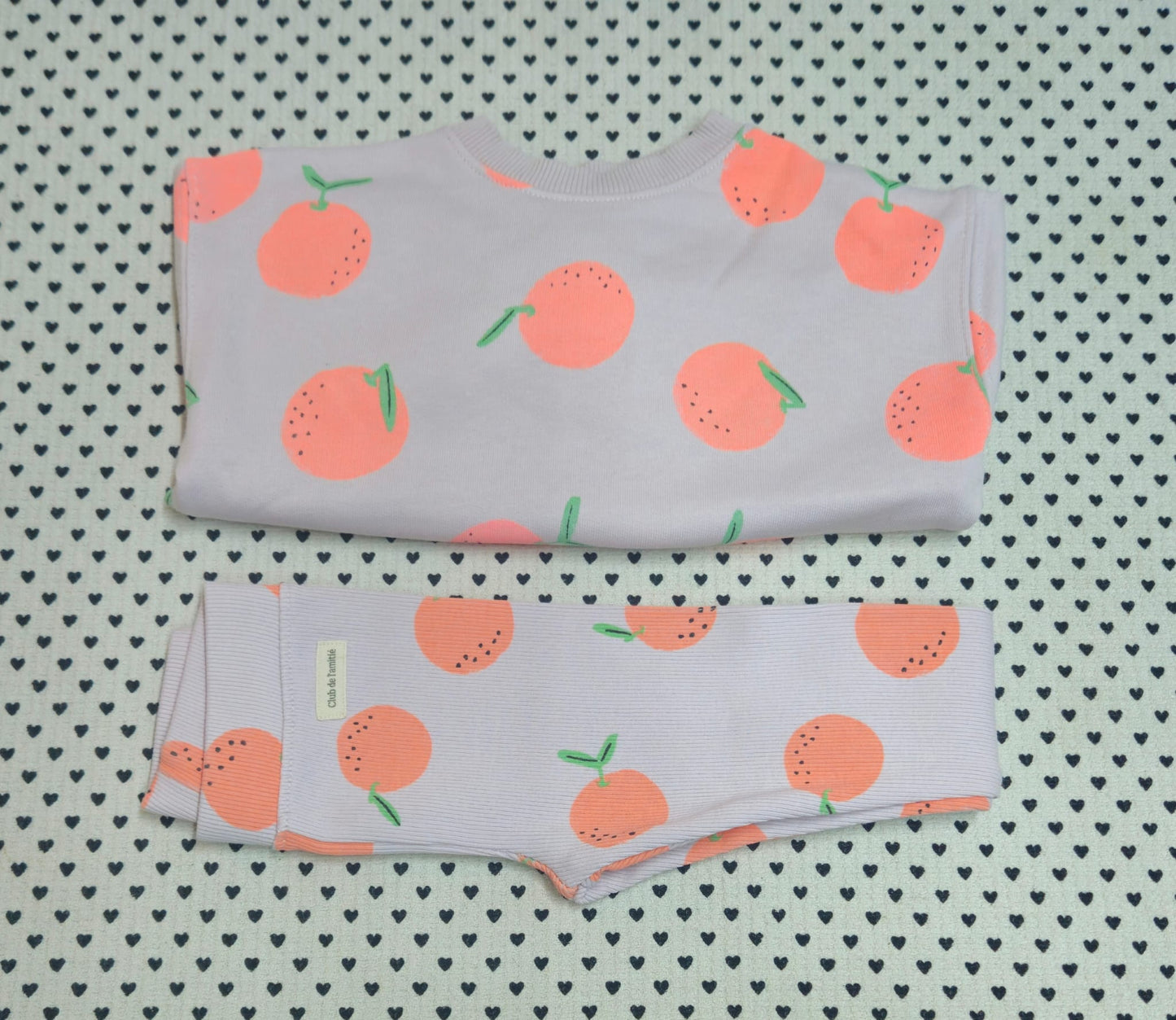 Minis Mädchen | 2-tlg. Set: Pullover und Leggings (Zara), Gr. 80/86