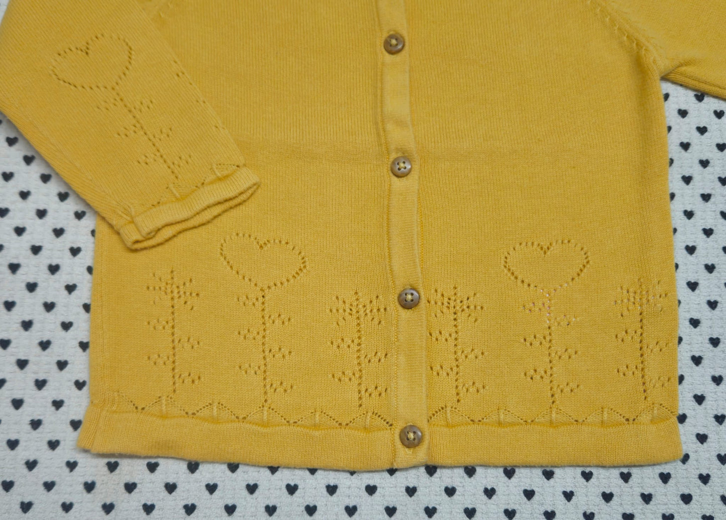 Minis Mädchen | Strickjacke (F&F), Gr. 74