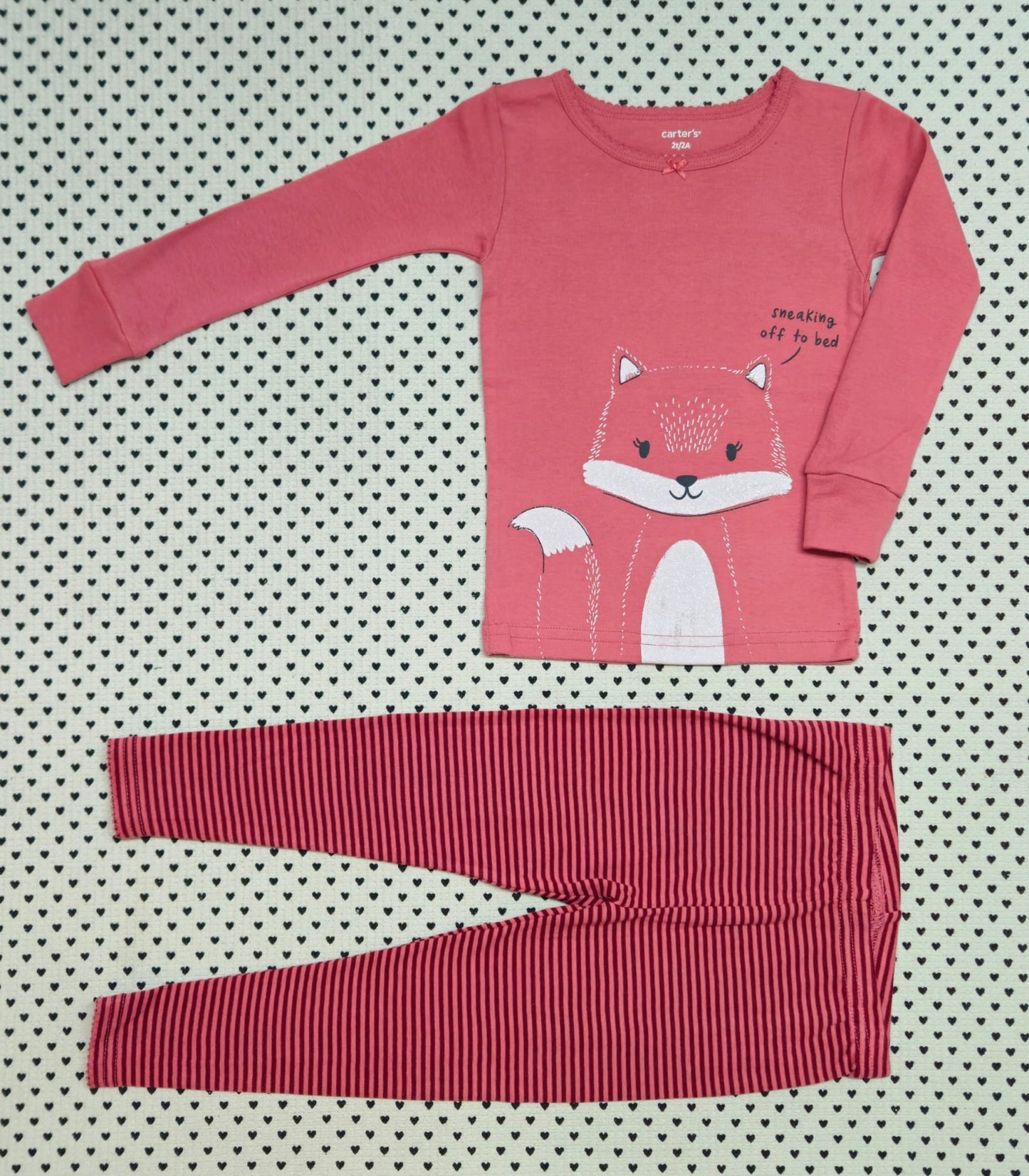 Minis Mädchen | Pyjama von Carter's, Gr. 92
