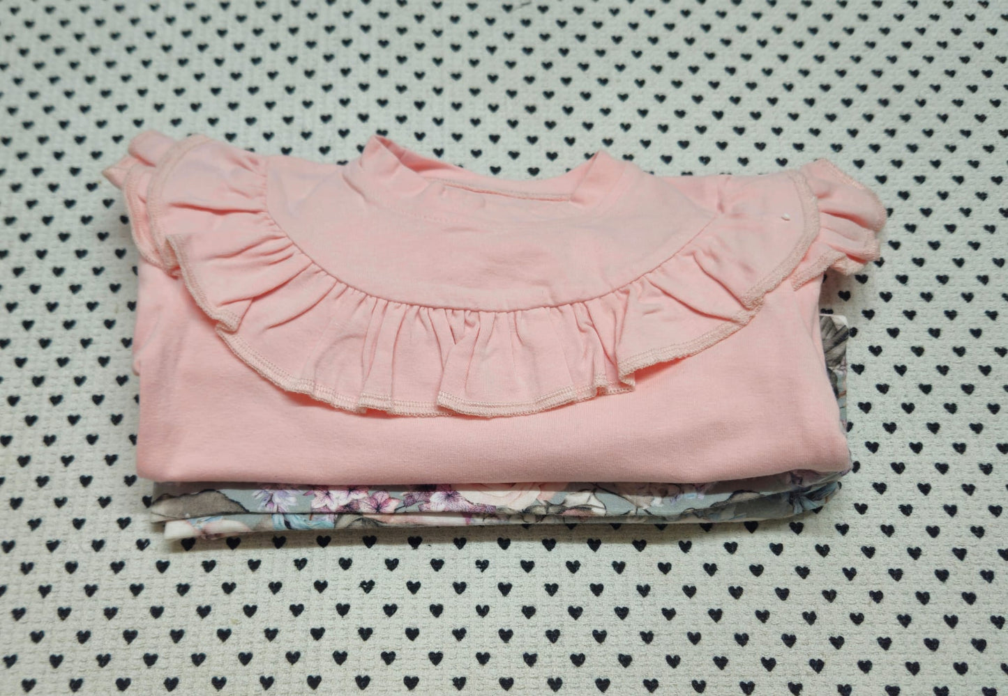 Minis Mädchen | 2-tlg. Set: Body (Selfmade) und Leggings (Selfmade), Gr. 92/98