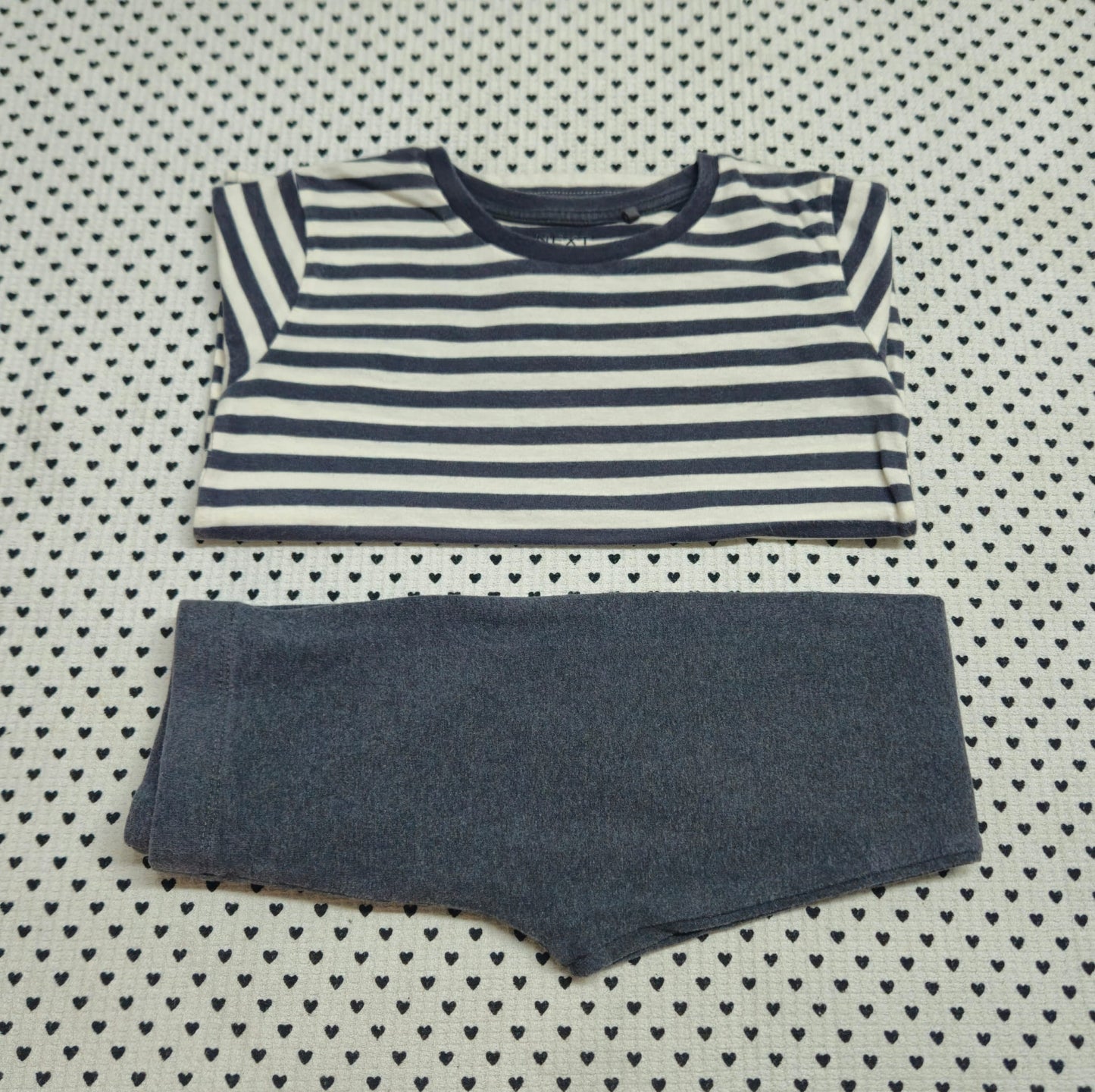 Kids | Mädchen | Unisex | 2-tlg. Set: Langarmshirt und Leggings (Next), Gr. 110/116