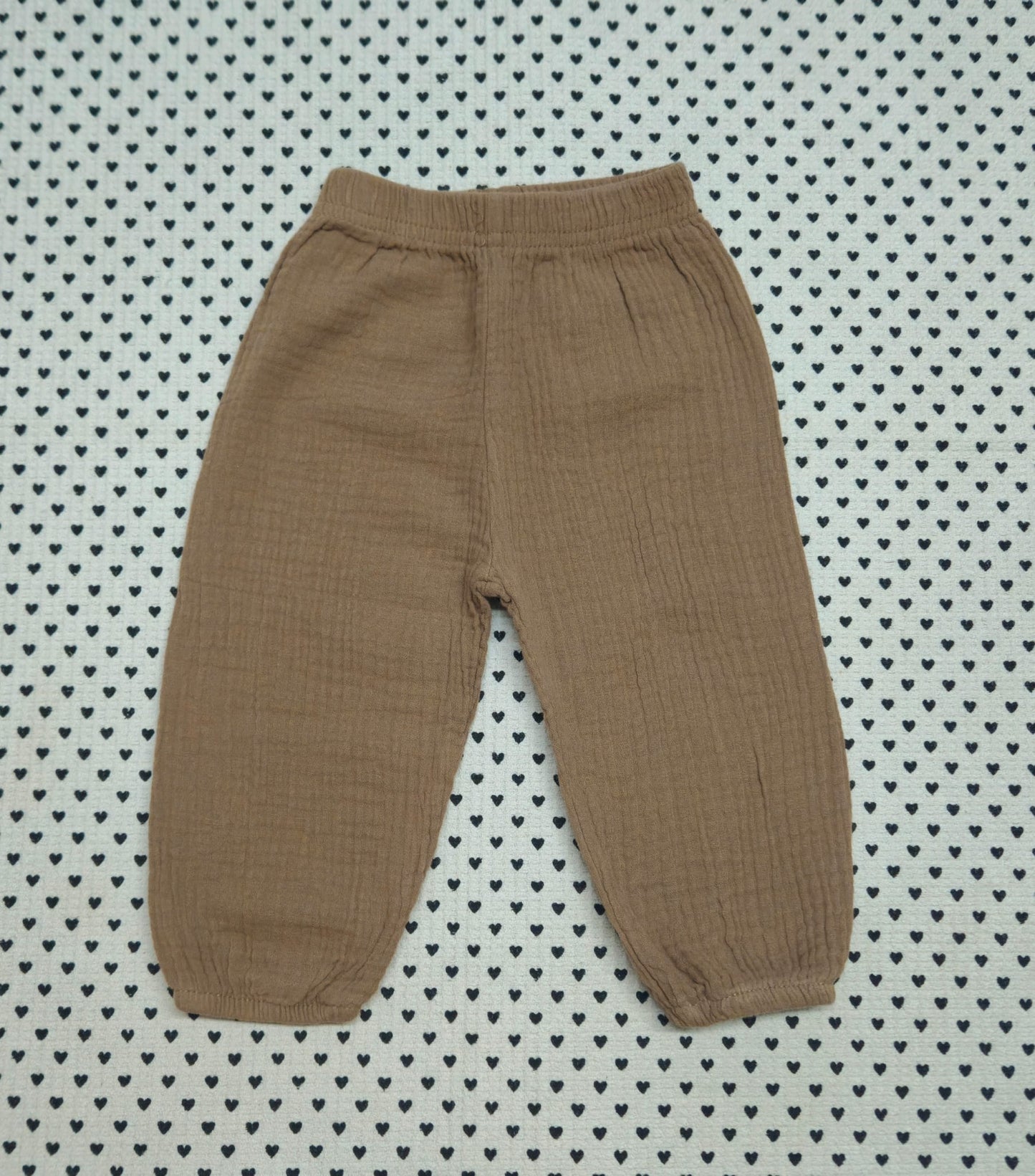 Minis Junge | Unisex | Musselin-Hose (No Name), Gr. 74