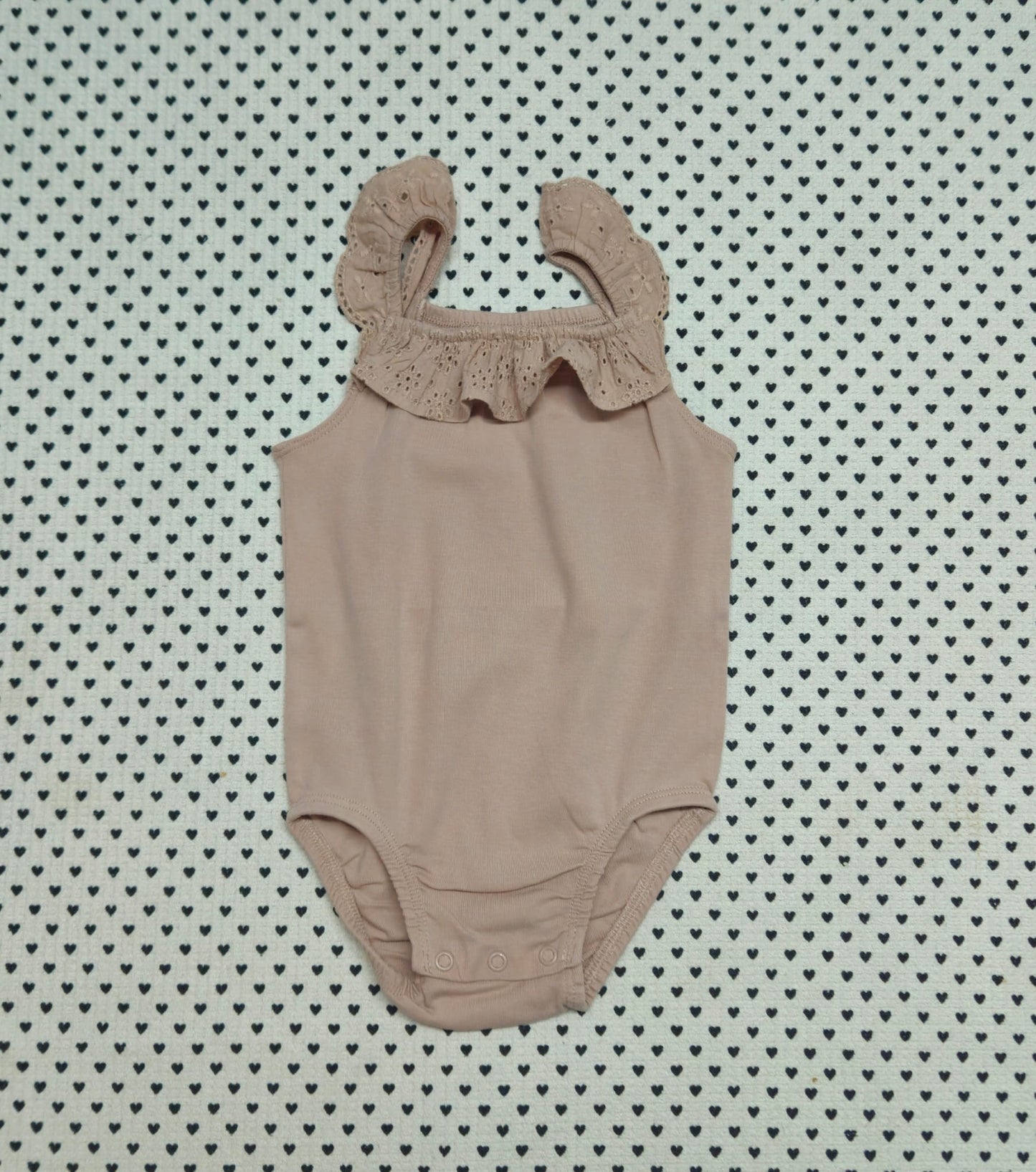 Minis Mädchen | Body ärmellos (H&M), Gr. 80