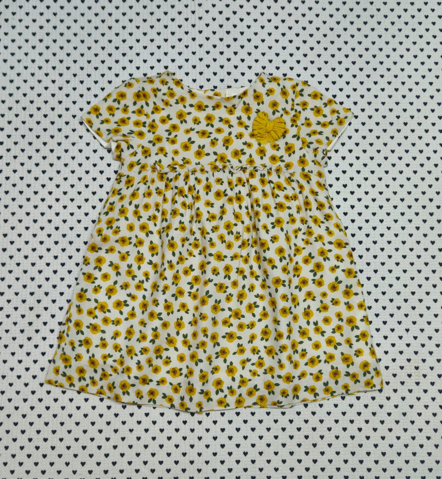 Minis Mädchen | Kleid von Zara, Gr. 86