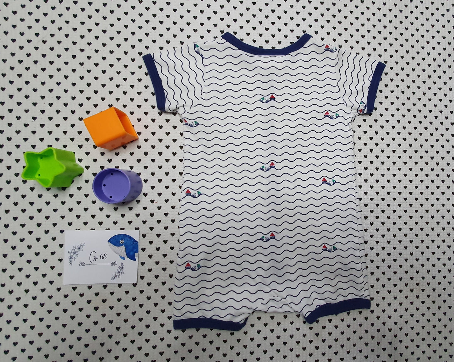 Minis Junge | Einteiler/Strampler von mon Coeur, Gr. 68