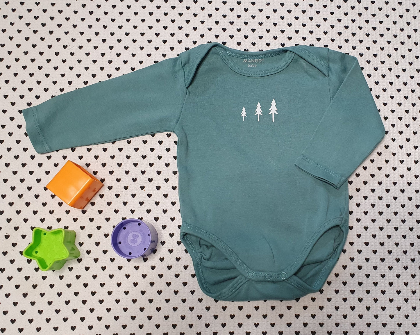 Minis Junge | Unisex | (3er-Pack) Bodys von Manor, Gr. 68