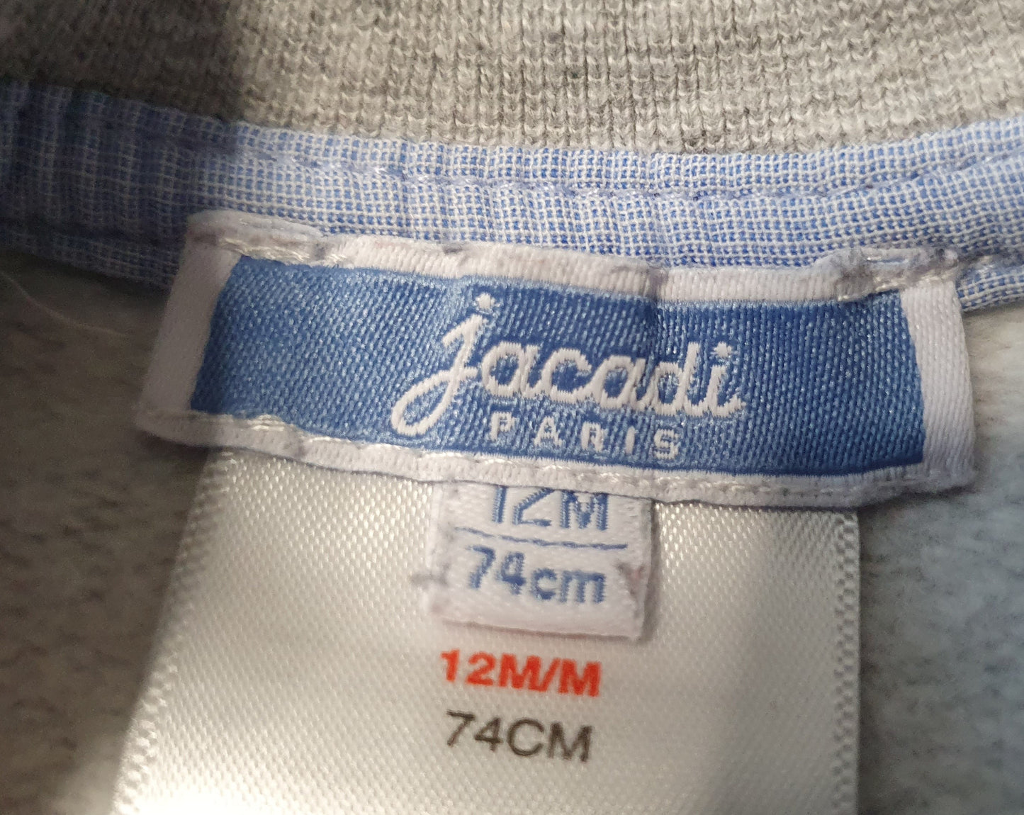 Minis Junge | Pullover von Jacadi Paris, Gr. 74 (klein ausgemessen)