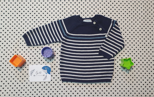 Minis Junge | Strickpullover von Vertbaudet, Gr. 62/68