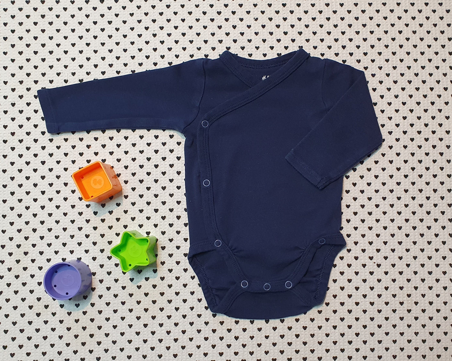 Minis Junge | Unisex | 5er-Pack: Wickelbodys Langarm von H&M, Gr. 62