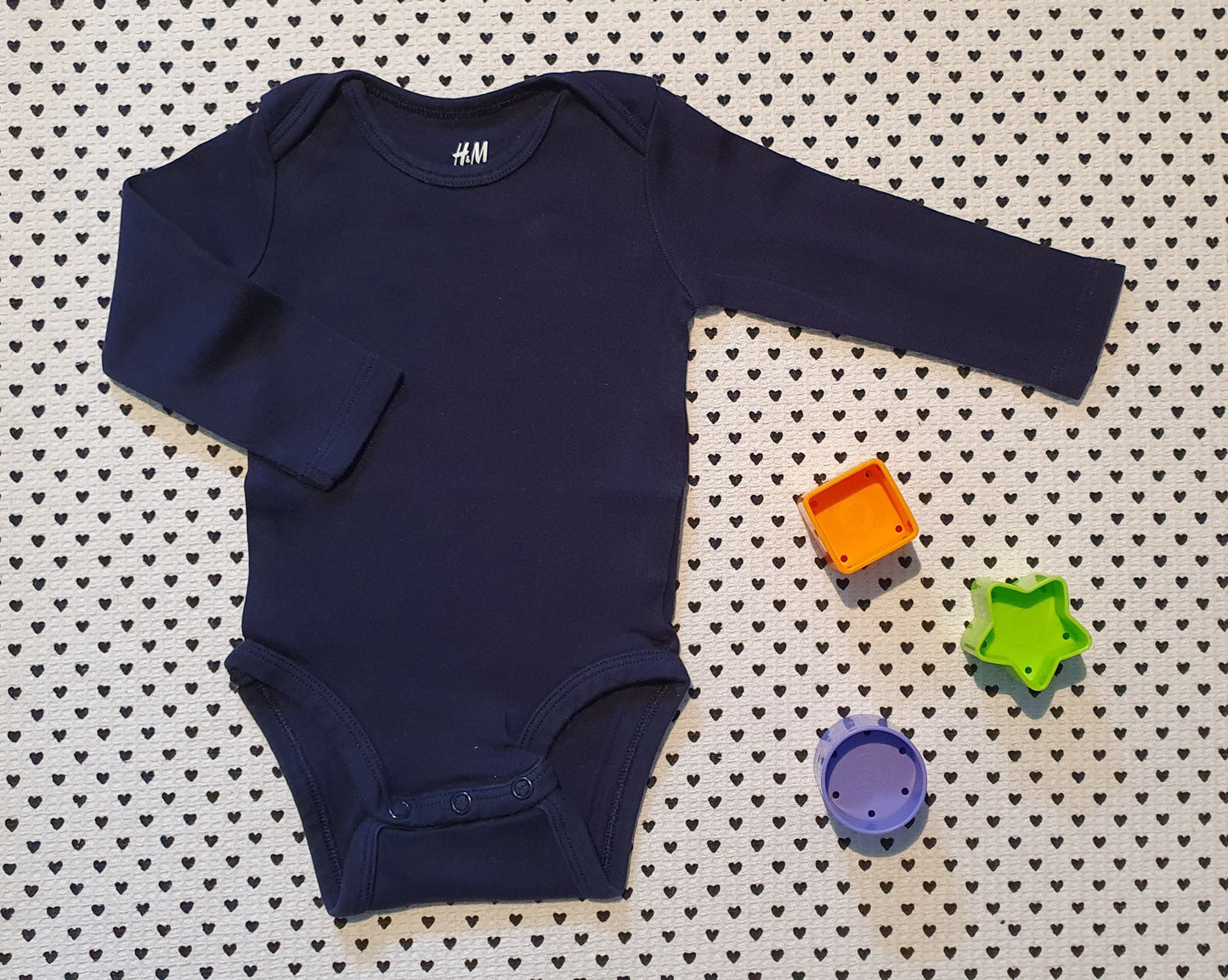 Minis Junge | Unisex | 5er-Pack: Bodys Langarm von H&M, Gr. 62