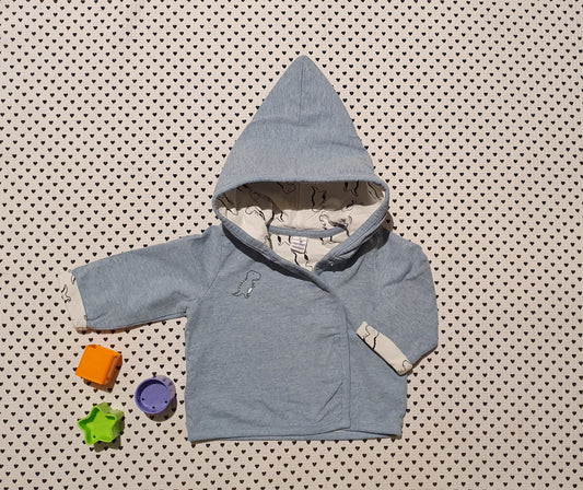 Minis Junge | Unisex | Kapuzenjacke von Dopo Dopo, Gr. 74