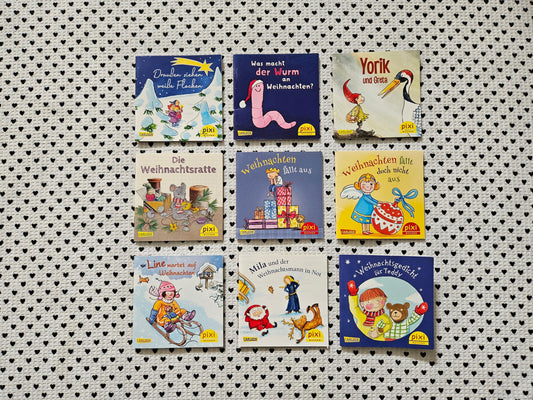 Spielsachen | Bücher | Pixi-Bücher, 9 Stück, Winter/Weihnachten
