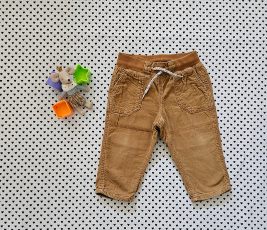 Minis Junge | Cordhosen leicht gefüttert von H&M, Gr. 74