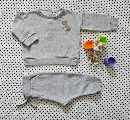 Minis Junge | Unisex | Set: Pullover und Trainerhose von La Redoute, Gr. 80