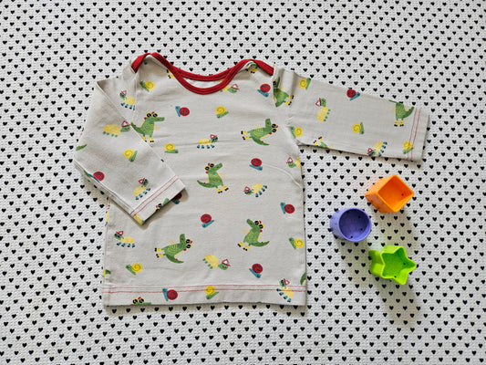 Minis Junge | Unisex | Langarmshirt Selfmade, Gr. 74/80