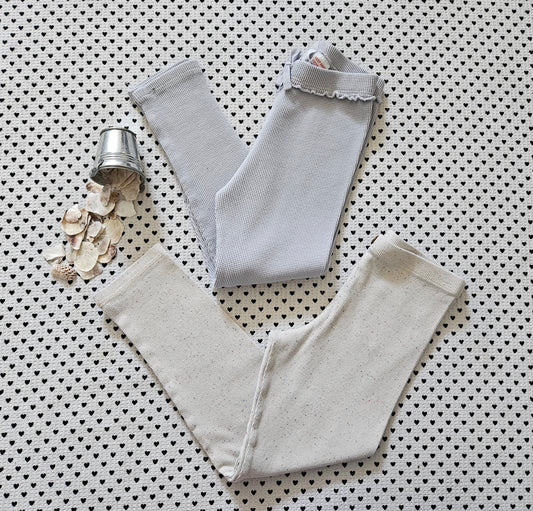 Kids | Mädchen | 2er-Pack Leggings von Zara, Gr. 104/110