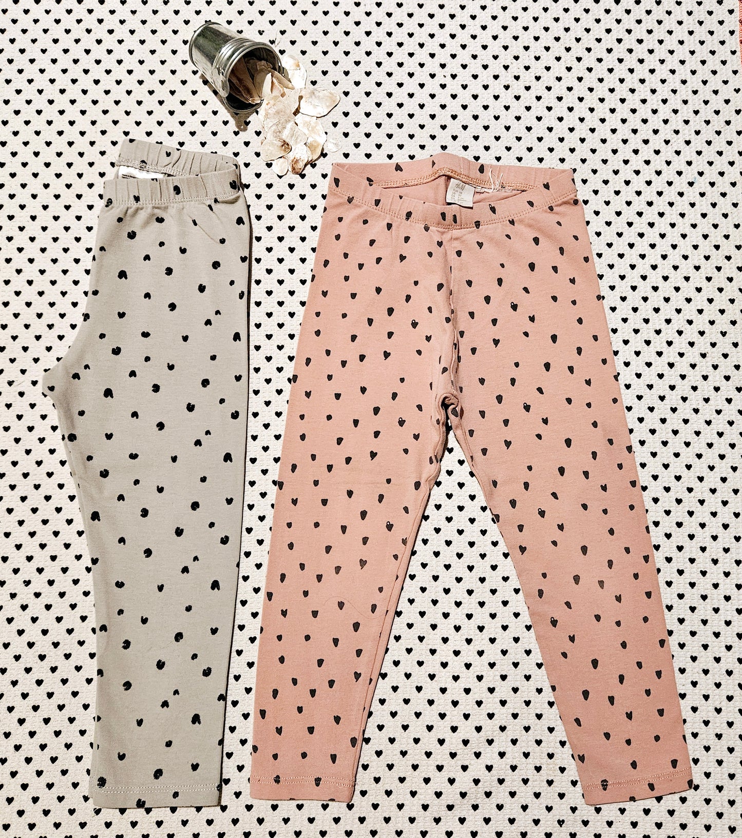Kids | Mädchen | 2er-Pack Leggings von H&M, Gr. 98