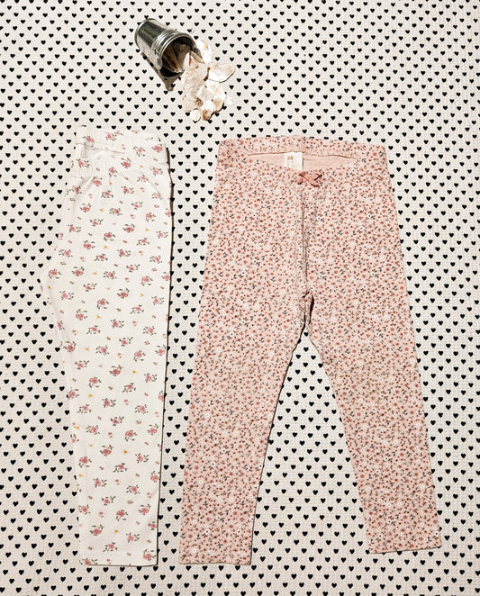 Kids | Mädchen | 2er-Pack Leggings von H&M, Gr. 98