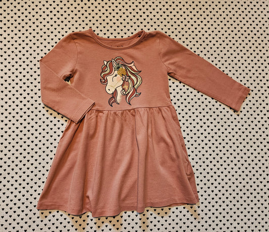 Minis Mädchen | Kleid langarm von C&A, Gr. 92