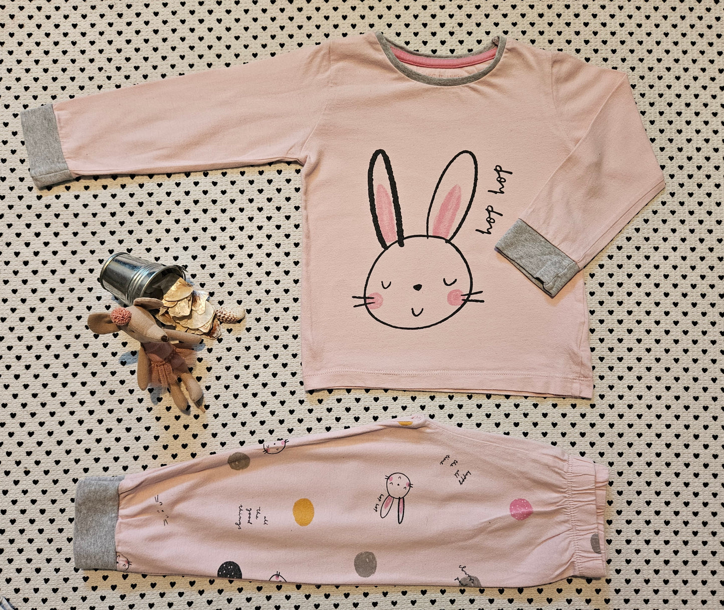 Kids | Mädchen | Pyjama 2-teilig von Night Night, Gr. 92/98