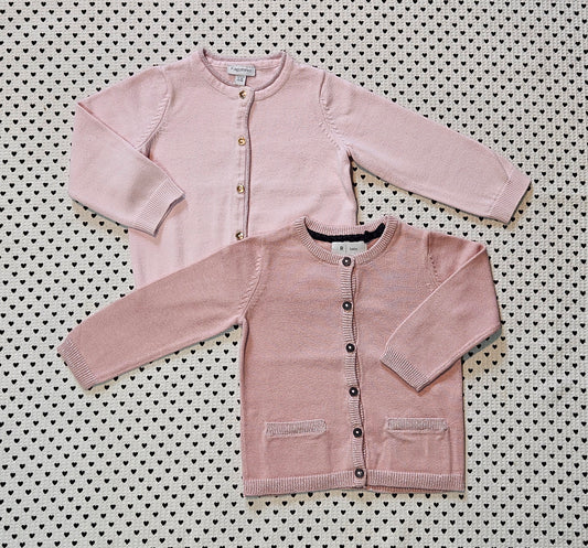 Minis Mädchen | 2er-Pack: Strickjacke, 1x La Redoute, 1x Fagottino,Gr. 68/74