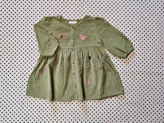 Minis Mädchen | Kleid von Next, Gr. 74