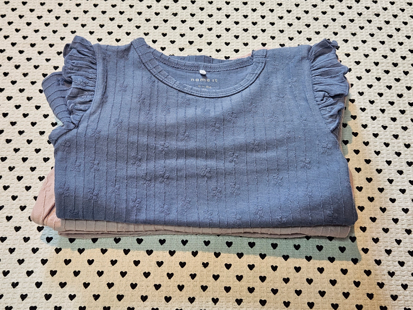 Minis Mädchen | Set: 2 Kleid und 1x Leggings von Name it, Gr. 74