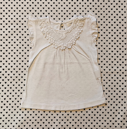 Minis Mädchen | Shirt ärmellos von Sfera, Gr. 74