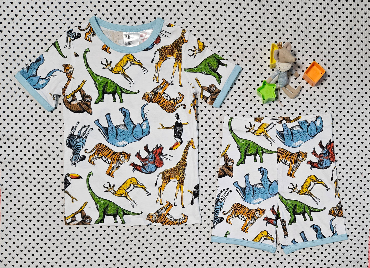 Kids | Junge | Pyjama kurz von H&M, Gr. 122/128