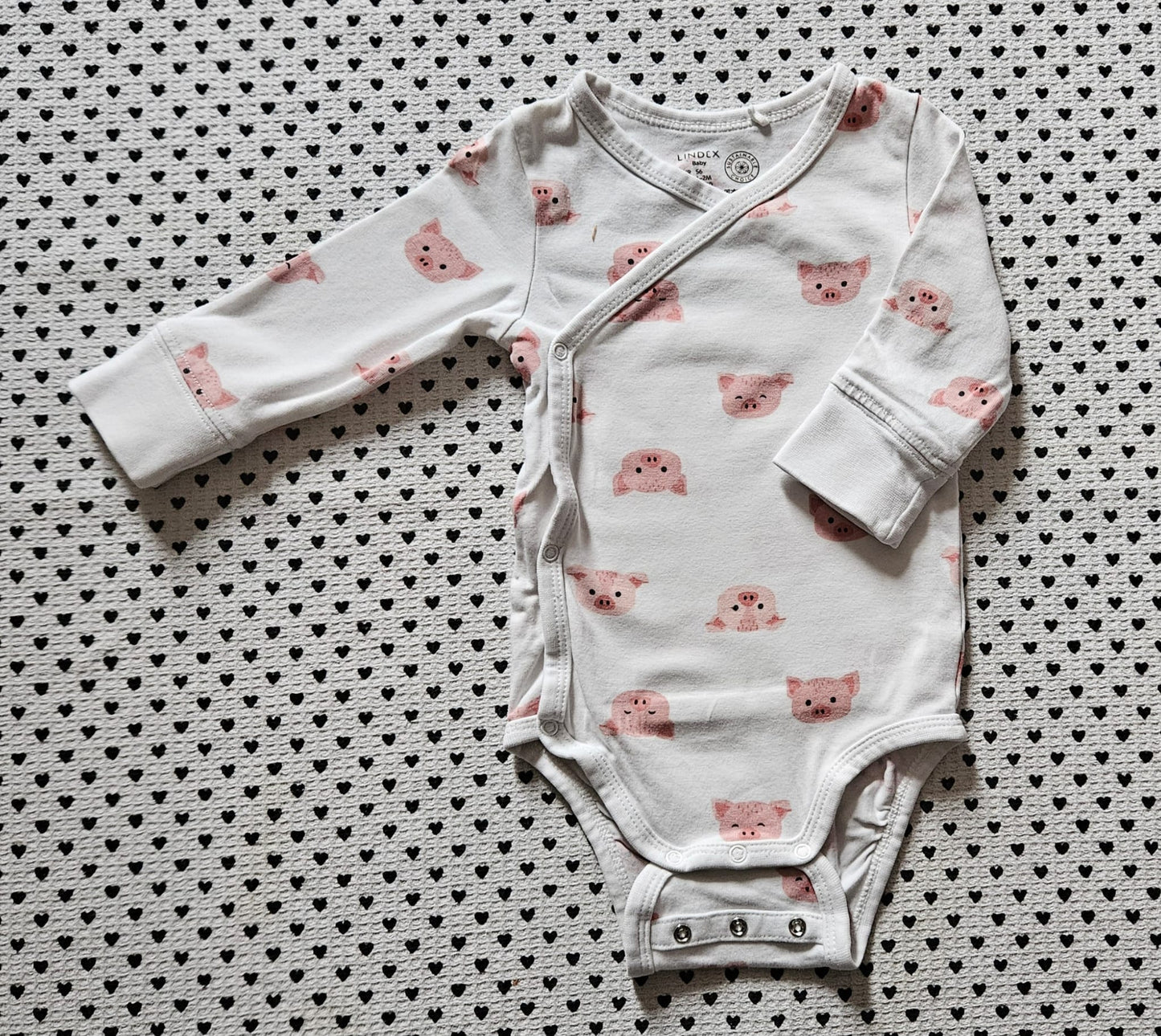 Minis Junge | Unisex | Wickelbody (Lindex), Gr. 56