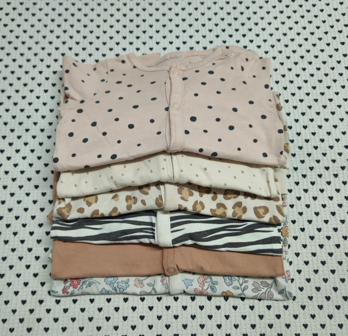 Minis Mädchen | Pyjama/Einteiler von H&M, Gr. 62