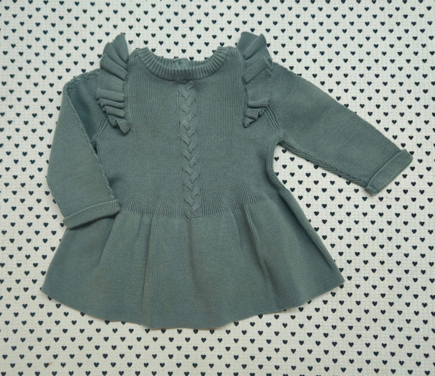 Minis Mädchen | Strickkleid (H&M), Gr. 56/62
