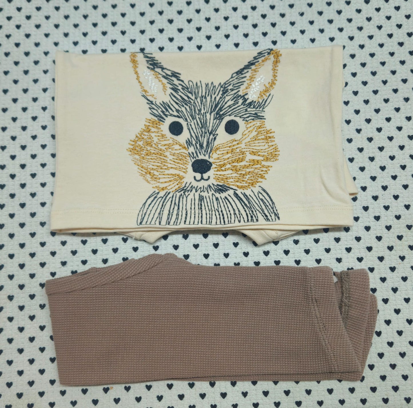 Minis Junge | Unisex | 2-tlg. Set: Langarmshirt und Leggings (Name It), Gr. 68