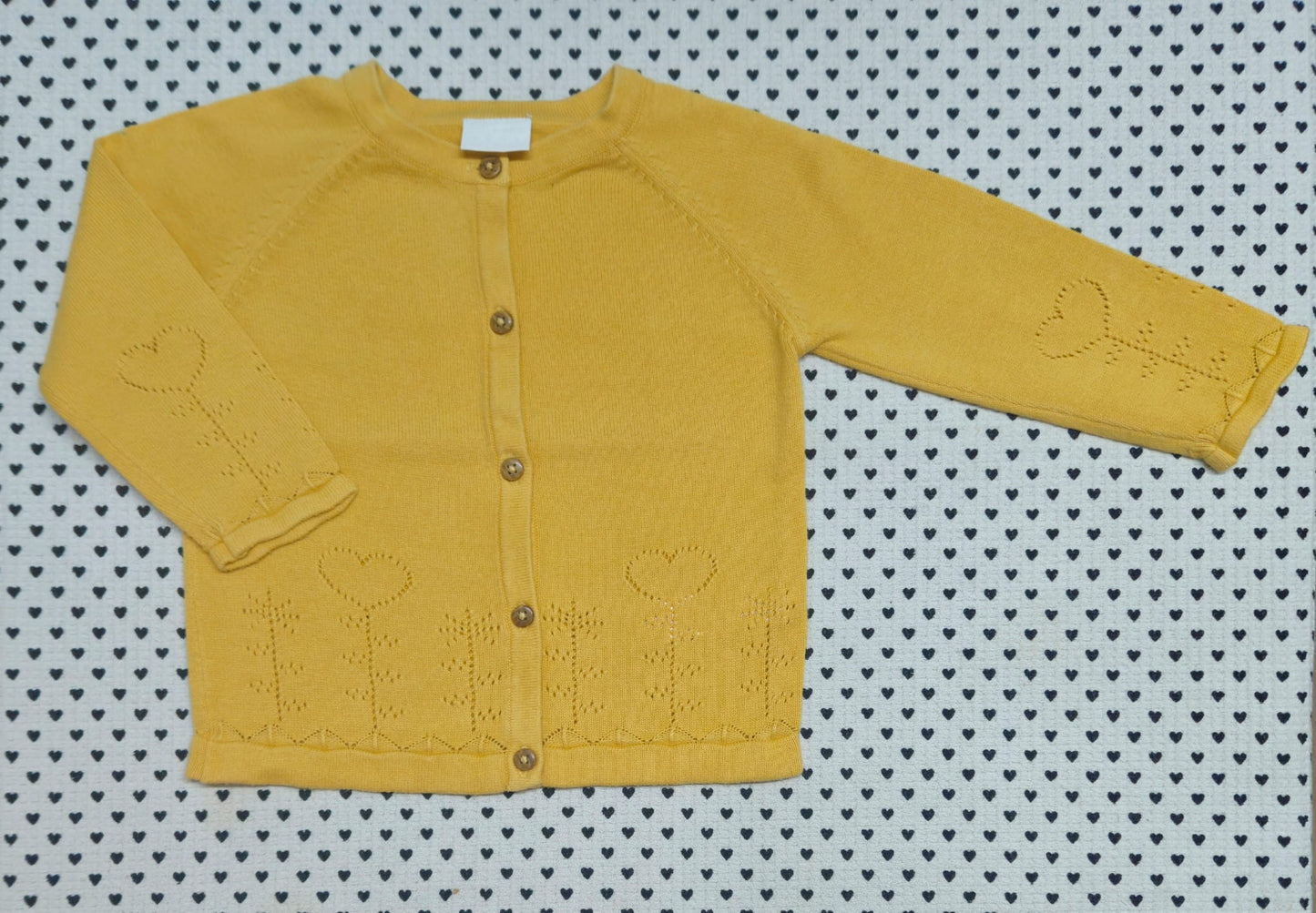 Minis Mädchen | Strickjacke (F&F), Gr. 74