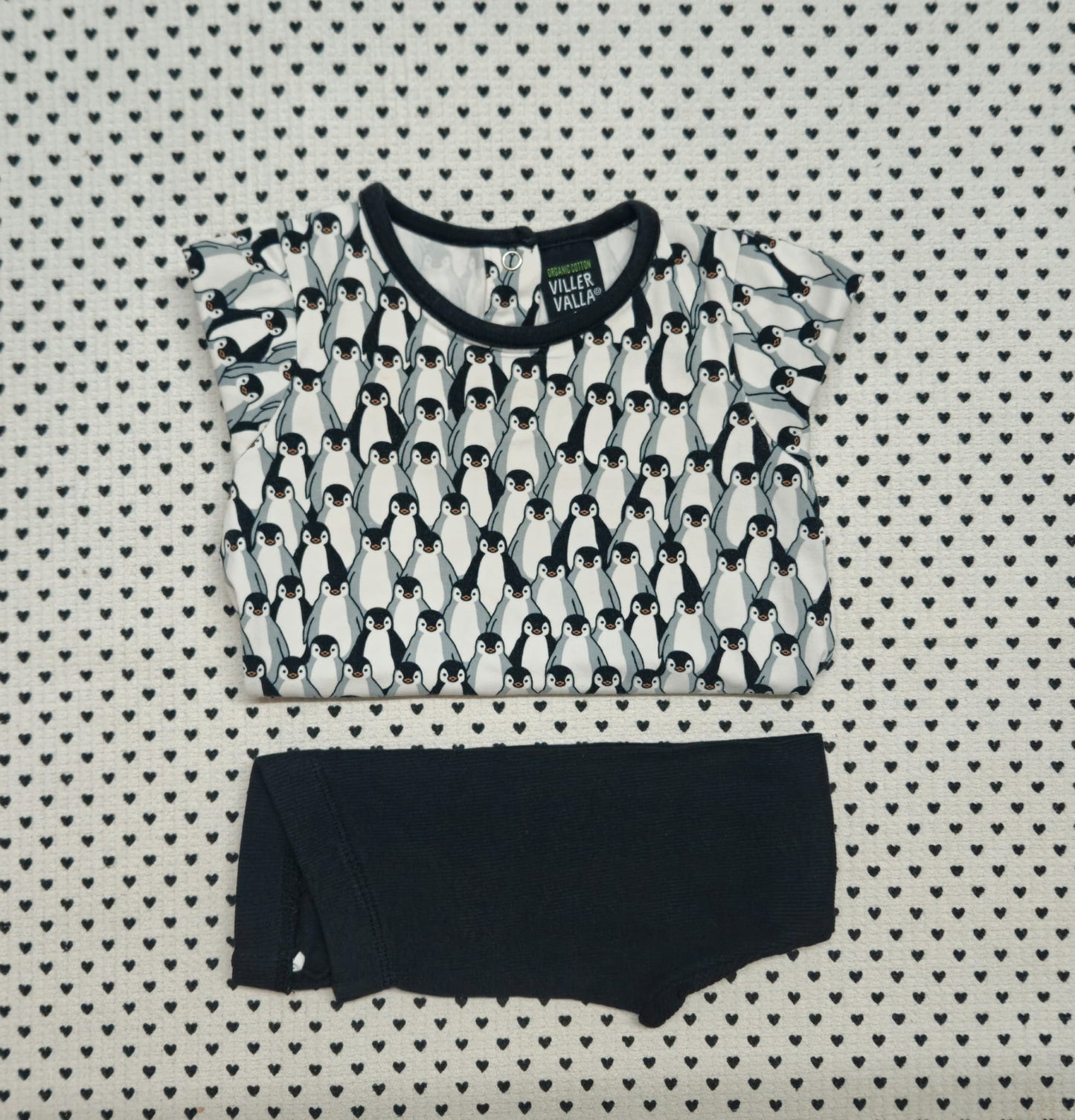 Minis Mädchen | 2-tlg. Set: Kleid (Viller Valla) und Leggings (Name It), Gr. 86