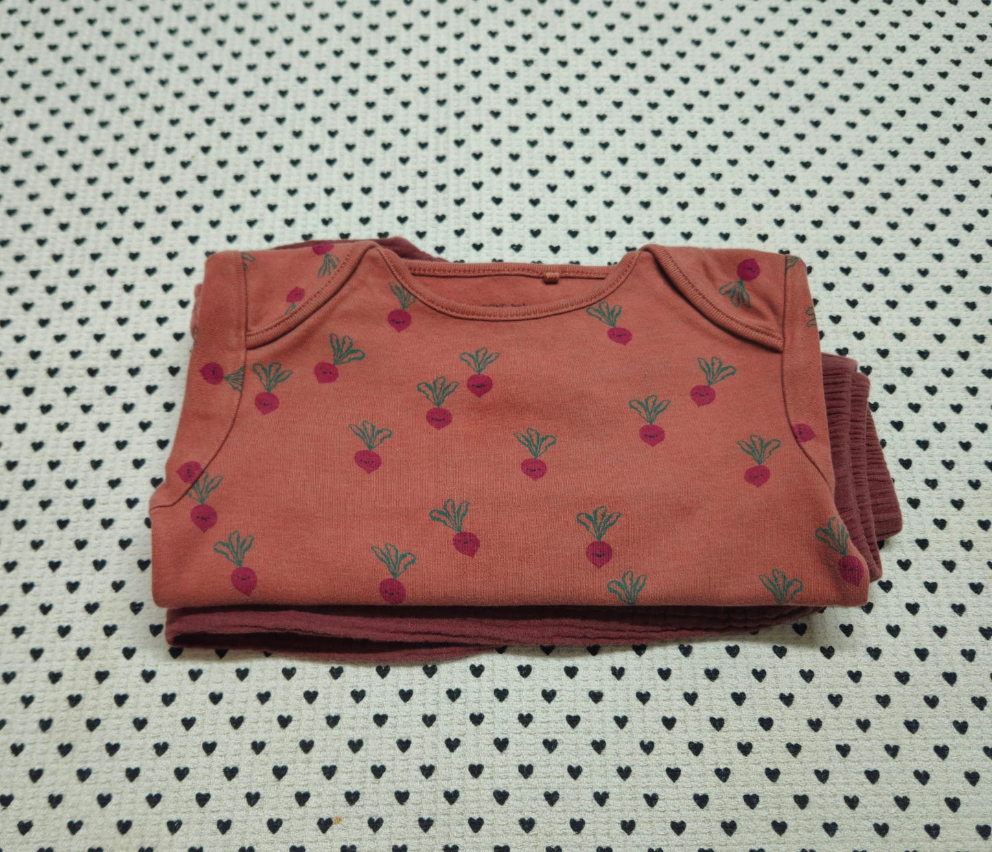 Minis Junge | Unisex | 2-tlg. Set: Body (Next) und Musselinhose (No Name), Gr. 92